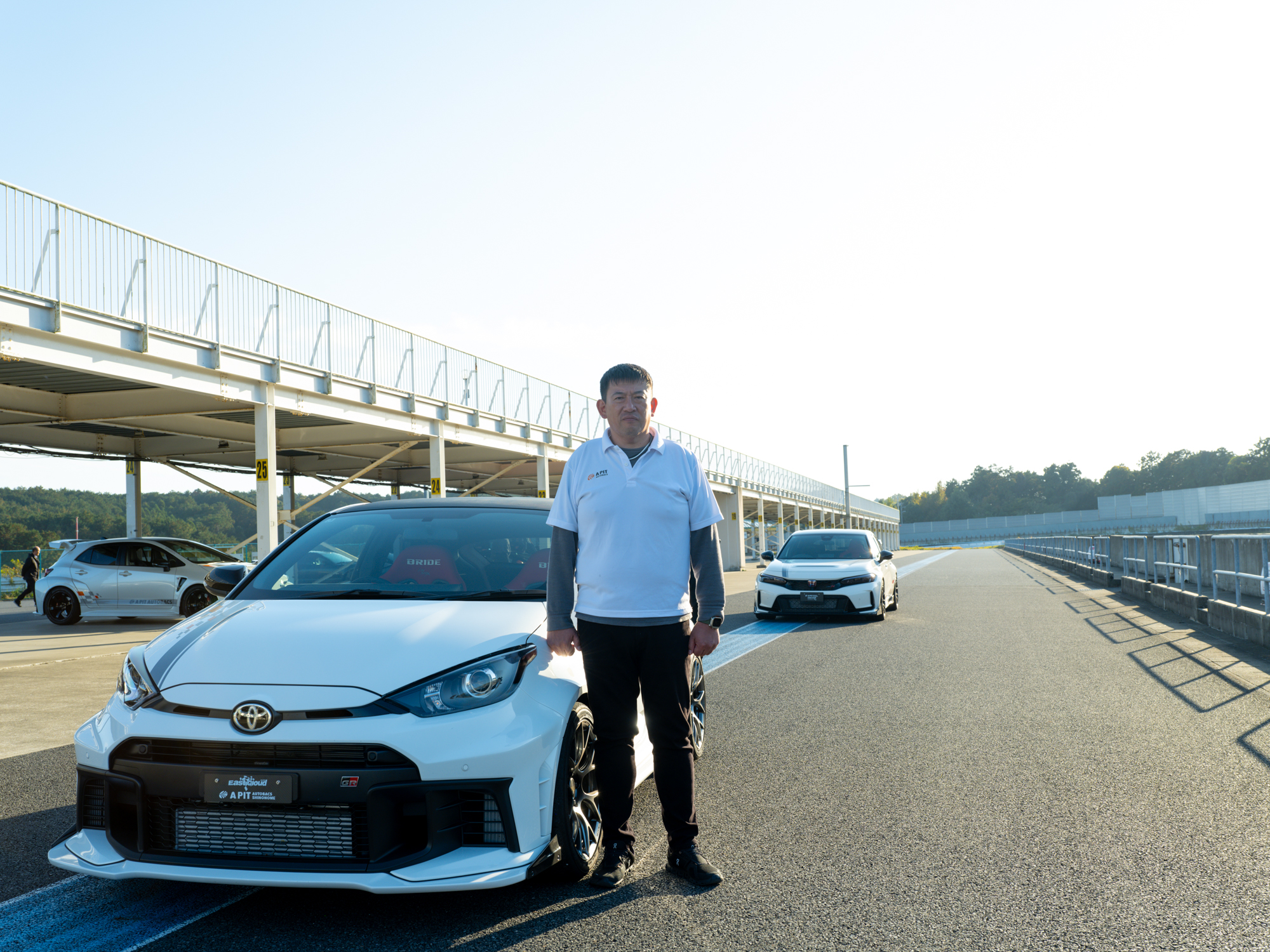 車両の説明をしてくれたA PITオートバックス東雲の小野祐介氏